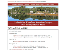 Tablet Screenshot of harborfields.com
